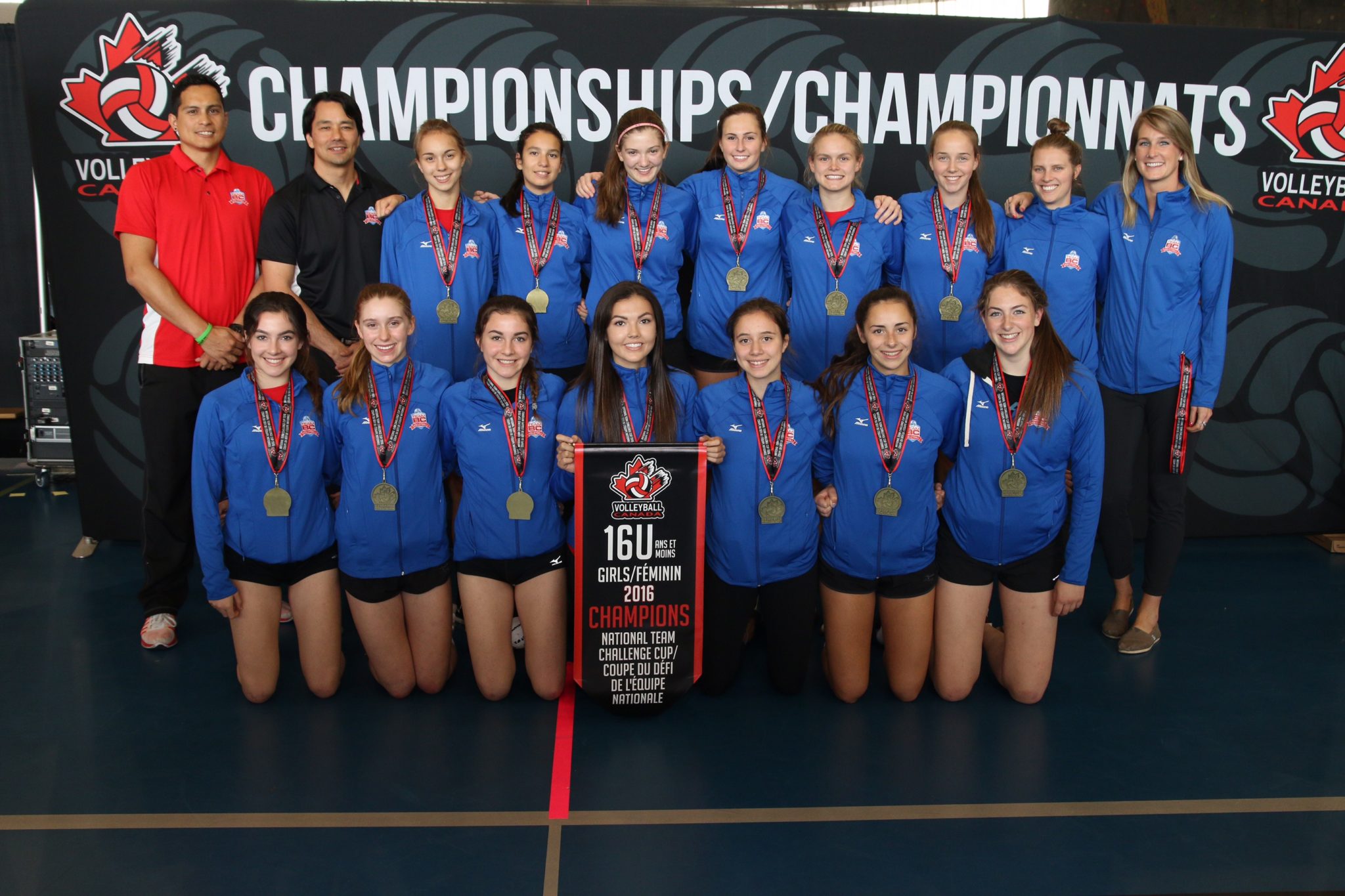 Team BC 2016 Summer Recap National Team Challenge Cup, Junior & Youth